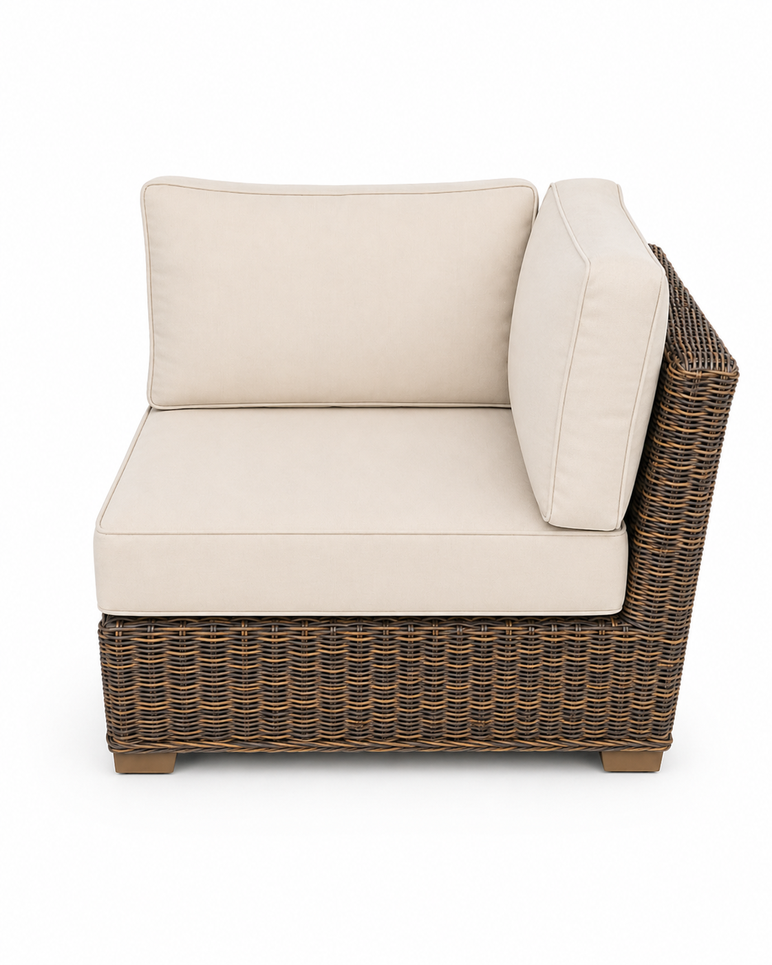 Seacoast Wicker Corner Chair San Diego | Jr's Patio