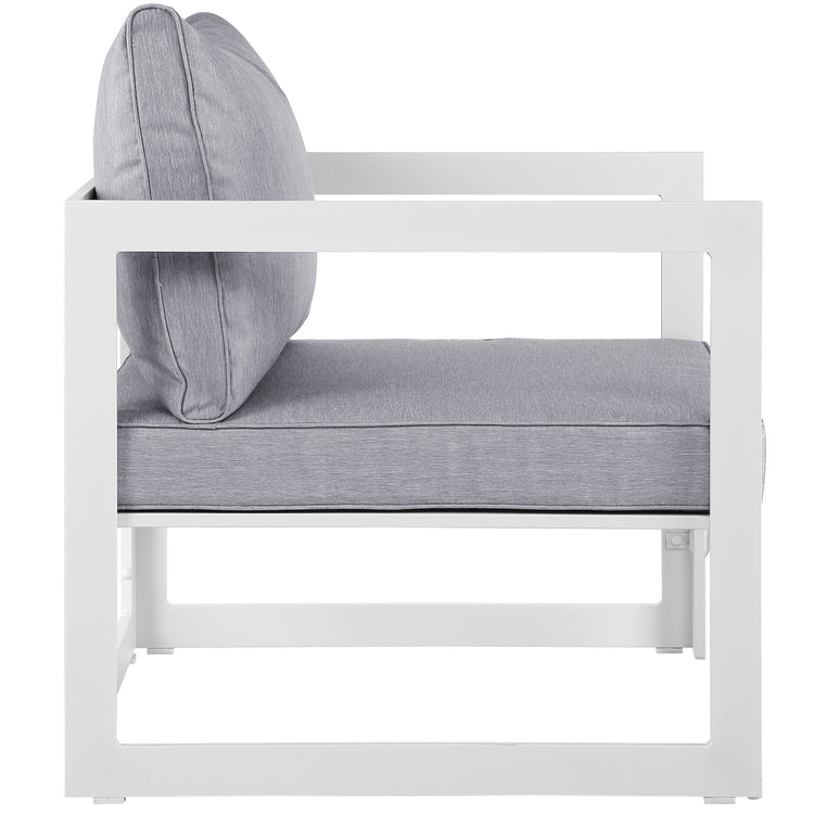 Fortuna 3 Piece Outdoor Patio Sectional Sofa Set - Default Title