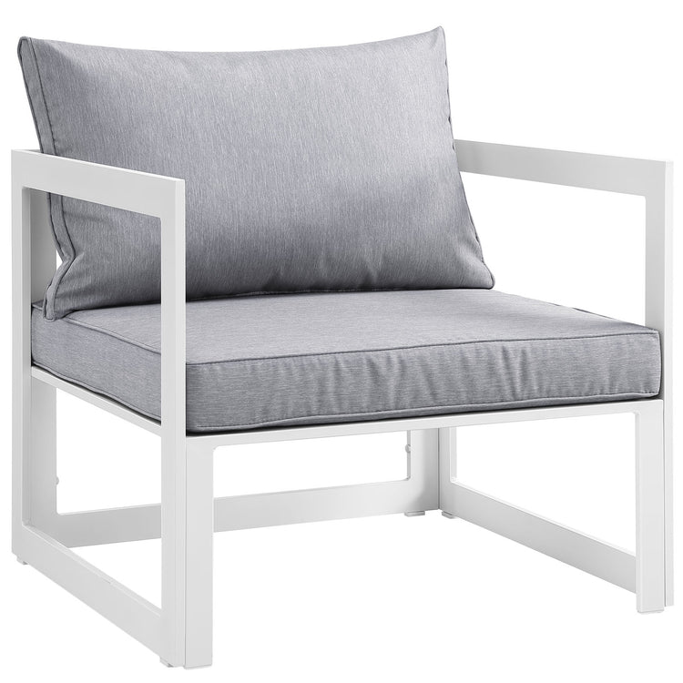 Fortuna 6 Piece Outdoor Patio Sectional Sofa Set - Default Title
