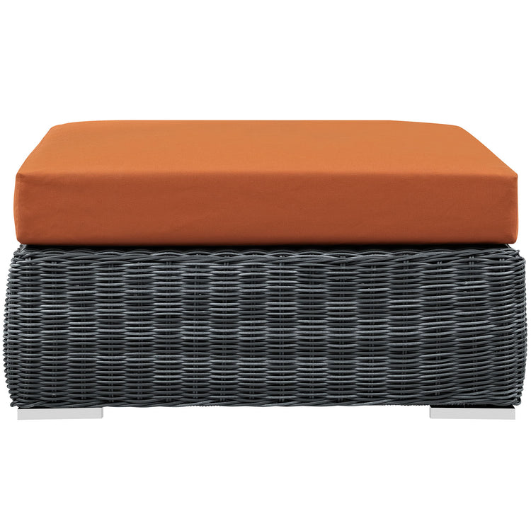 Summon Outdoor Patio Sunbrella® Square Ottoman - Default Title