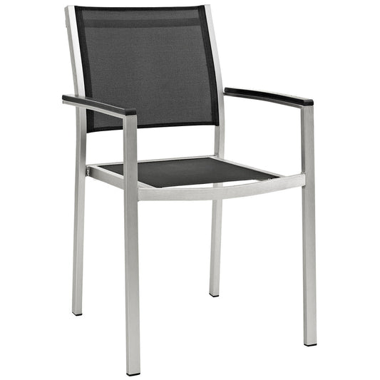 Shore 5 Piece Outdoor Patio Aluminum Dining Set - Default Title