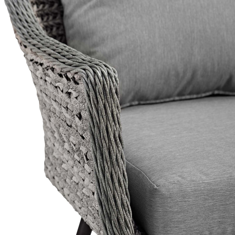 Endeavor Outdoor Patio Wicker Rattan Armchair - Default Title