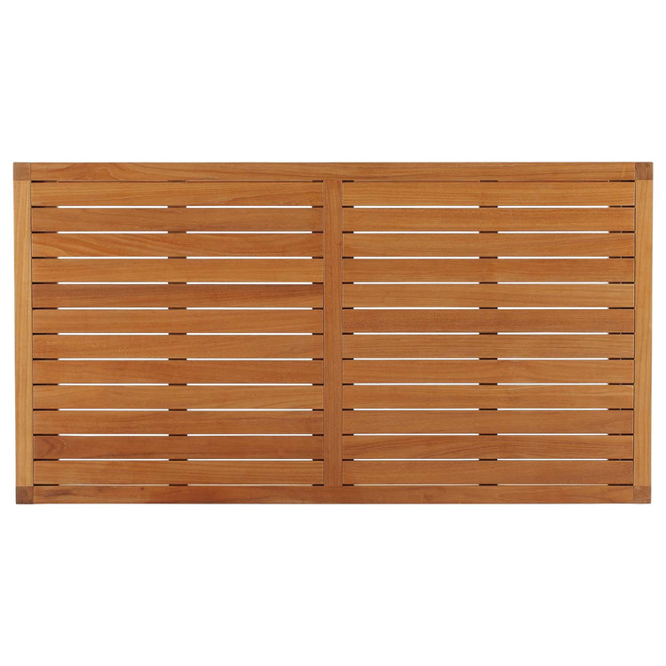 Newbury Outdoor Patio Premium Grade A Teak Wood Coffee Table - Default Title