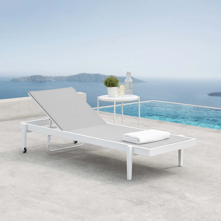 Charleston Outdoor Patio Chaise Lounge Chair - Default Title