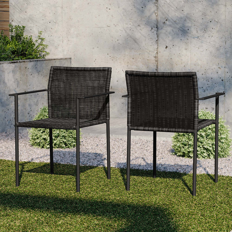 Lagoon Outdoor Patio Dining Armchairs Set of 2 - Default Title