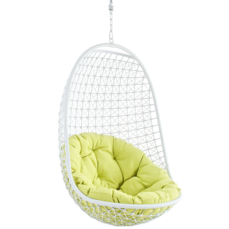 Encounter Swing Outdoor Patio Fabric Lounge Chair - Default Title