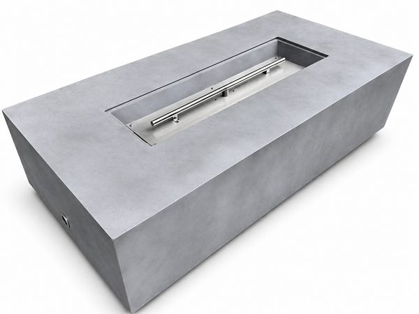 Concrete Outdoor Fire Pit 56 Inch Gray 90,000 BTU | Jr's Patio