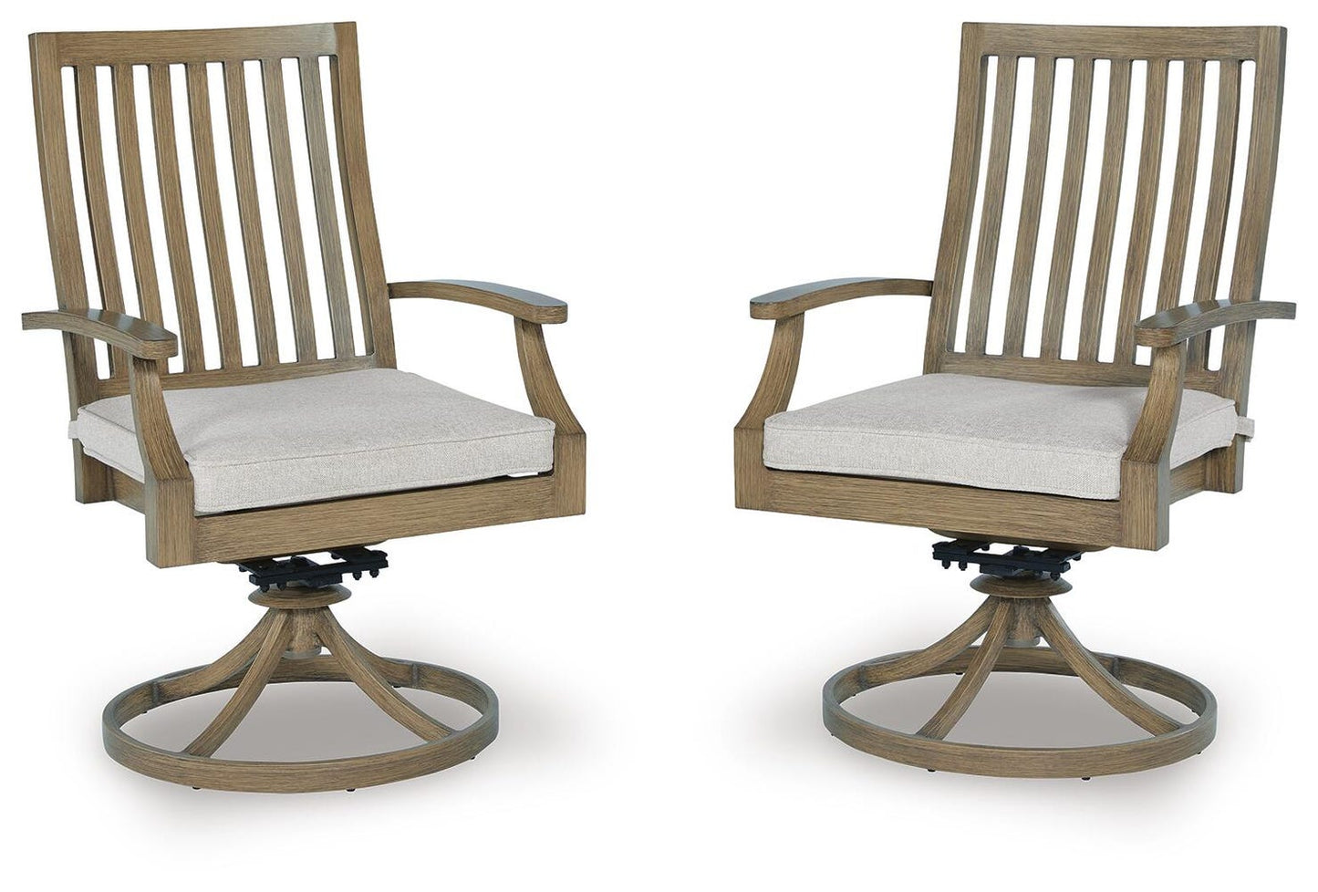 Rainier Ranch Swivel Chair w/Cushion (2/CN)