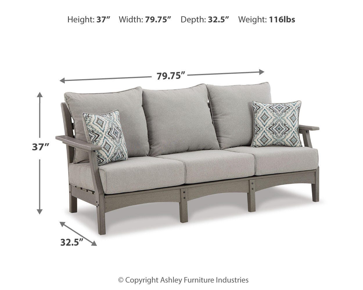 Visola Sofa with Cushion