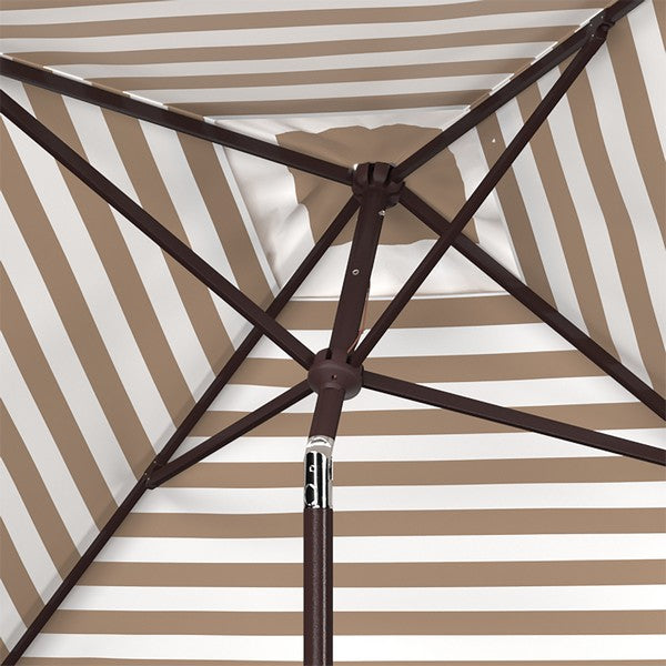 Athens 7.5 Ft Square Crank Umbrella
