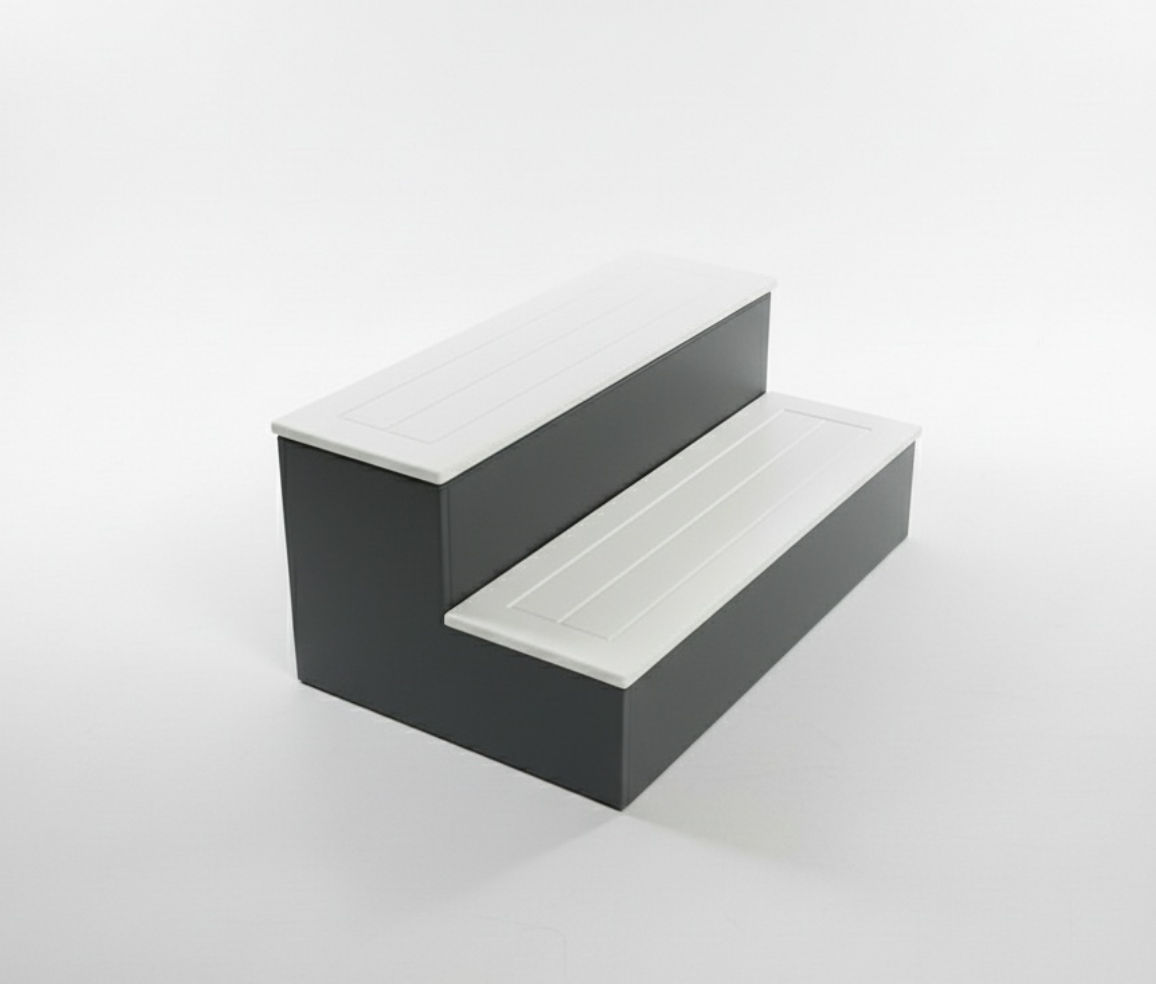 Spa Steps - Dove Grey