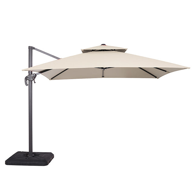 Hero Beige Square Umbrella