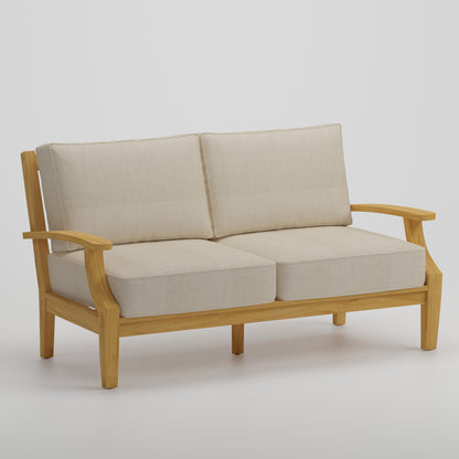 Mila Teak Loveseat Mila Teak Outdoor Furniture | Jr's Patio San Diego