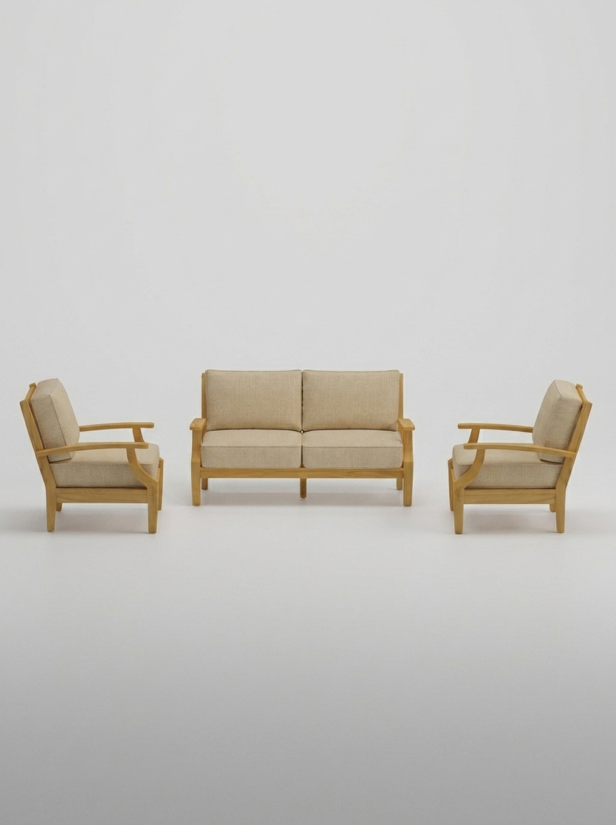 03A Mila 3-Piece Lounge Set - Spectrum Sand - Jrs Patio San Diego