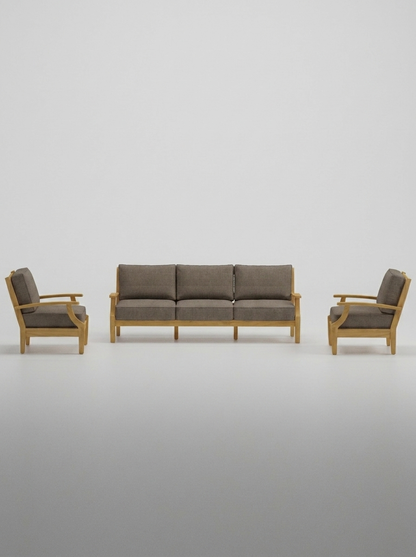 03B Mila Sofa Chat Set - Cast Shale - Jrs Patio San Diego