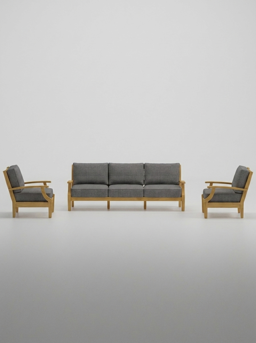 03B Mila Sofa Chat Set - Cast Slate - Jrs Patio San Diego