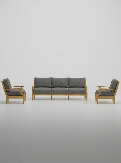 03B Mila Sofa Chat Set - Cast Slate - Jrs Patio San Diego