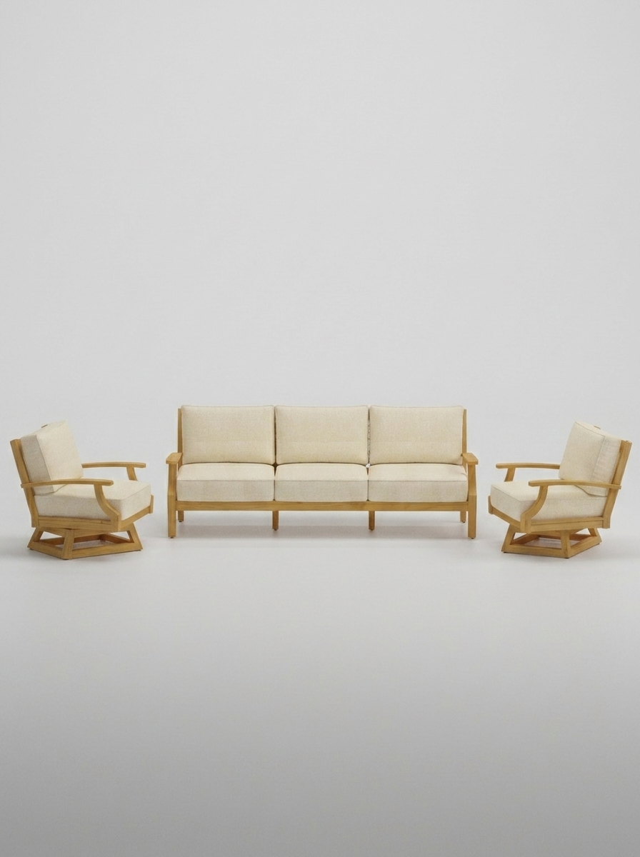 03C Mila Sofa Swivel - Canvas Canvas - Jrs Patio San Diego