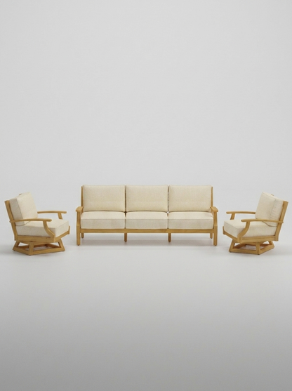03C Mila Sofa Swivel - Canvas Canvas - Jrs Patio San Diego