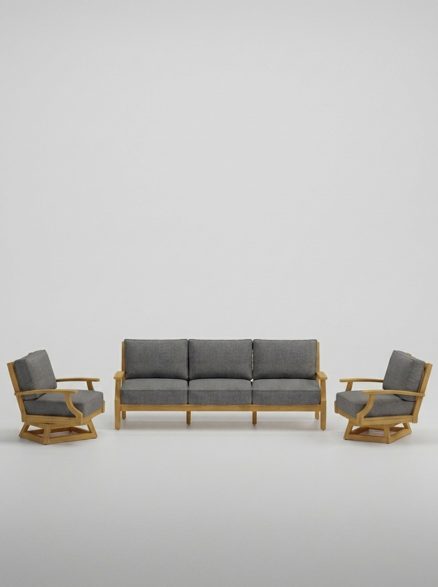 03C Mila Sofa Swivel - Cast Slate - Jrs Patio San Diego