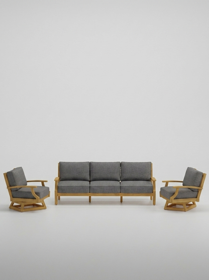 03C Mila Sofa Swivel - Cast Slate - Jrs Patio San Diego