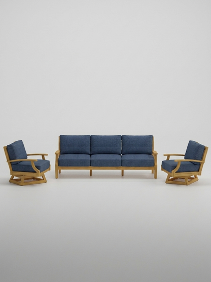03C Mila Sofa Swivel - Spectrum Indigo - Jrs Patio San Diego
