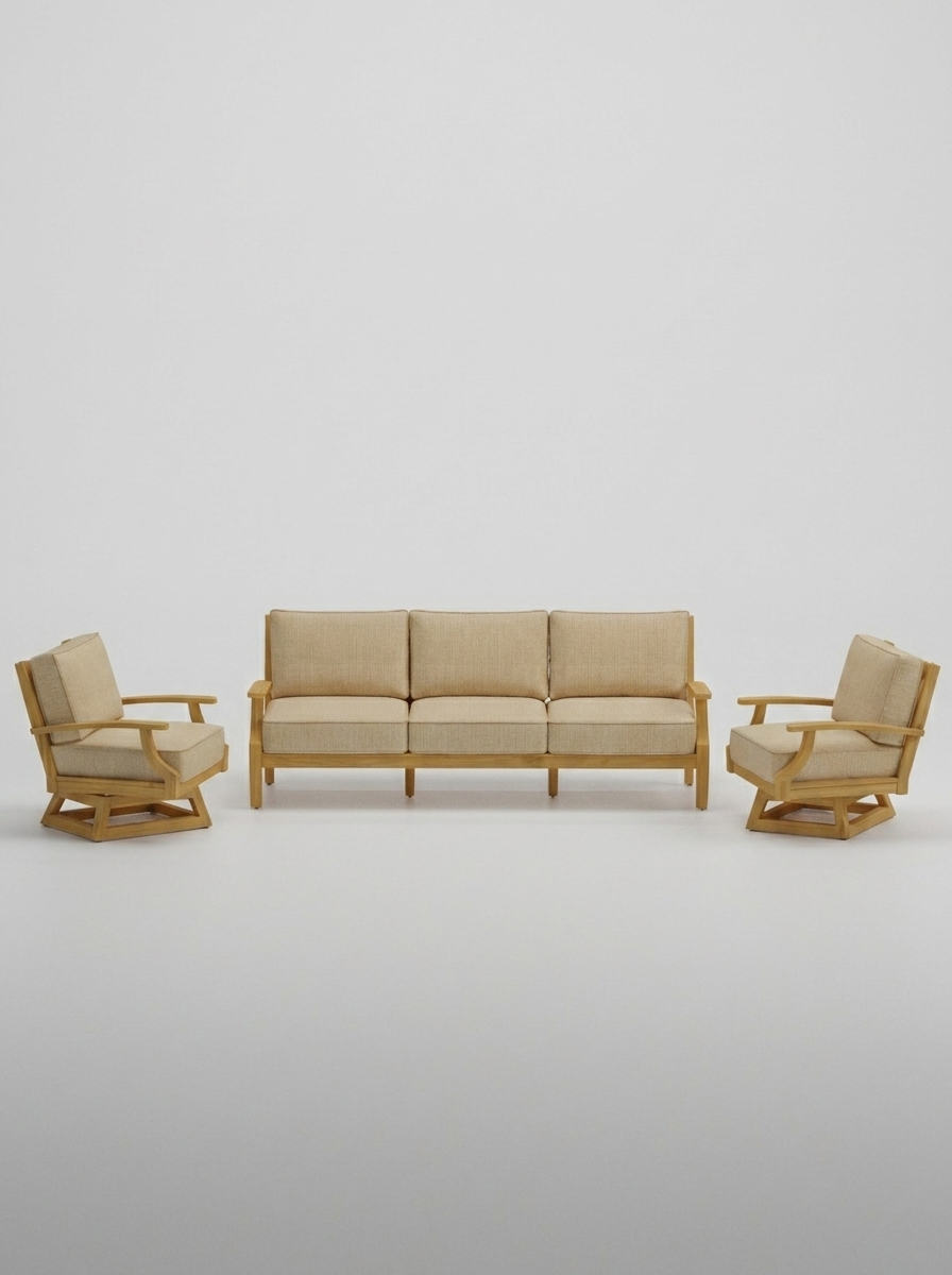 03C Mila Sofa Swivel - Spectrum Sand - Jrs Patio San Diego