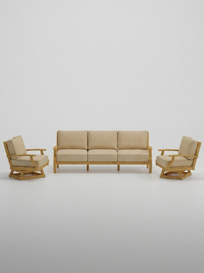 03C Mila Sofa Swivel - Spectrum Sand - Jrs Patio San Diego
