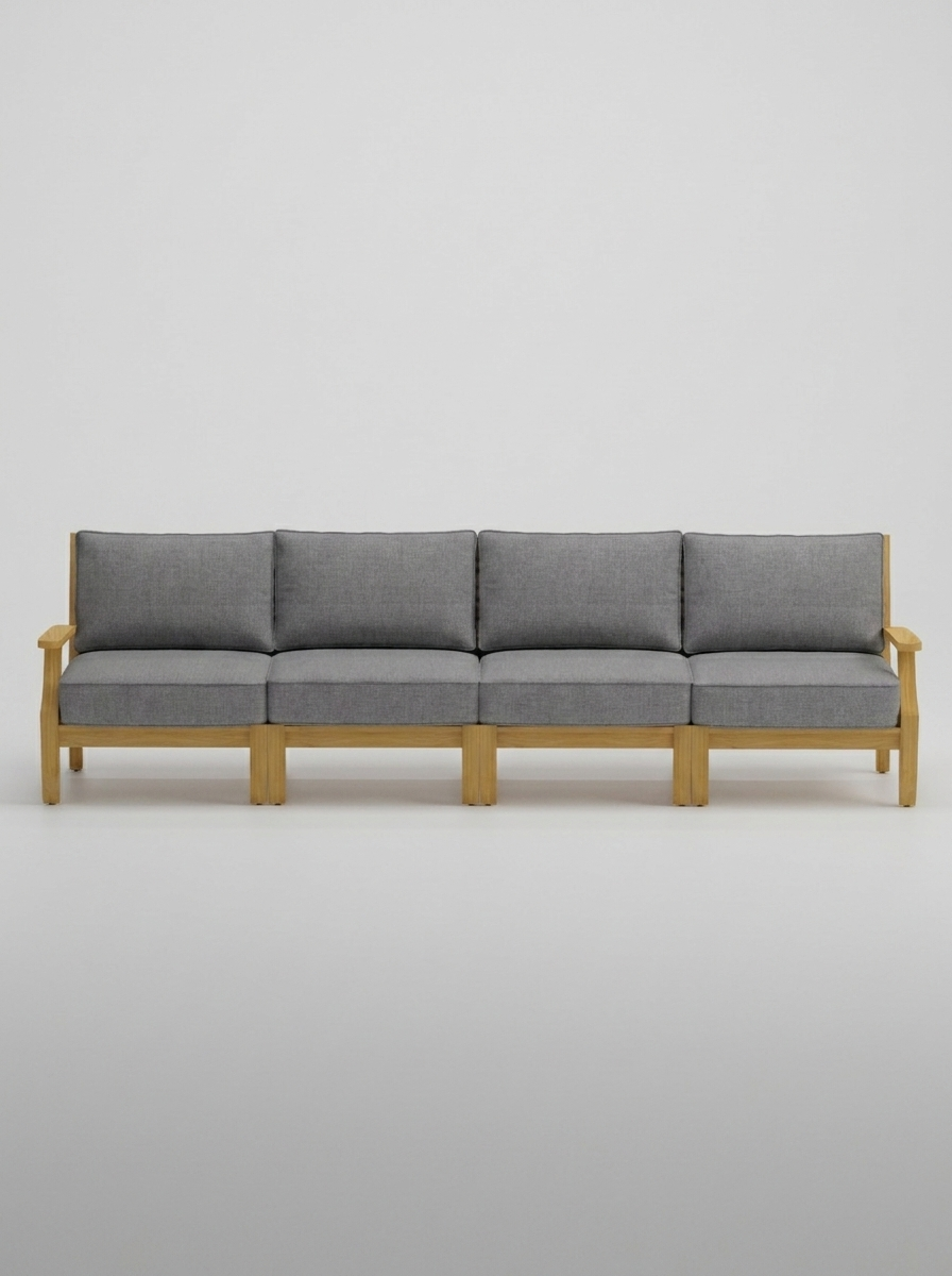 04A Mila 4 Seat Sofa - Cast Slate - Jrs Patio San Diego