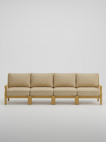 04A Mila 4 Seat Sofa - Spectrum Sand - Jrs Patio San Diego