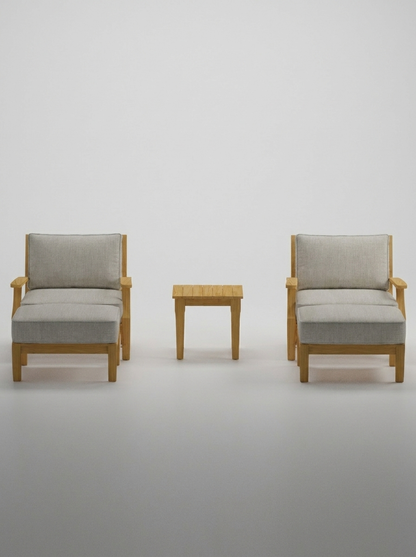 05B Mila Chair Lounge Set - Canvas Granite - Jrs Patio San Diego