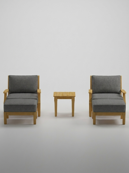 05B Mila Chair Lounge Set - Cast Slate - Jrs Patio San Diego