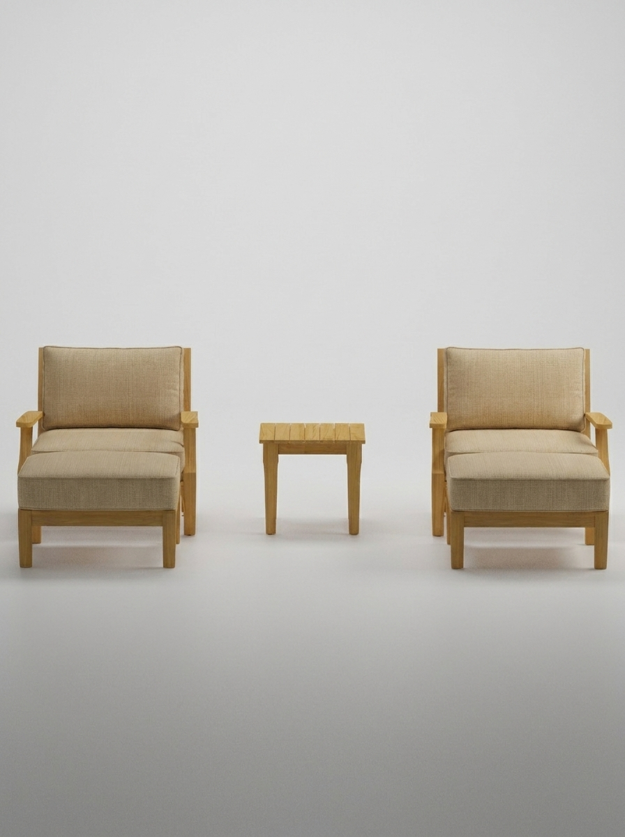 05B Mila Chair Lounge Set - Spectrum Sand - Jrs Patio San Diego