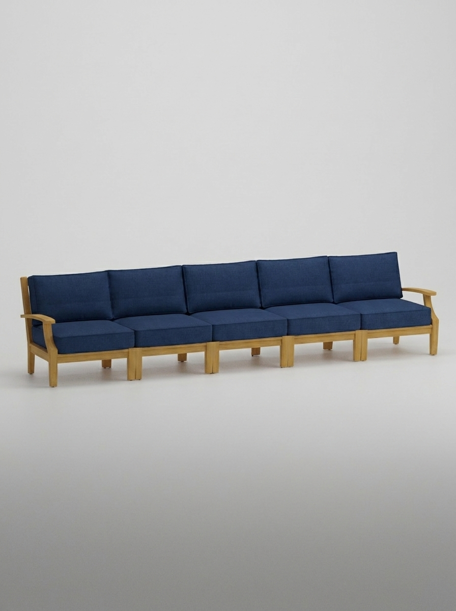 05D Mila 5pc Sofa - Canvas Navy - Jrs Patio San Diego