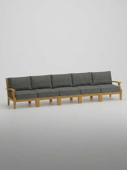 05D Mila 5pc Sofa - Cast Slate - Jrs Patio San Diego