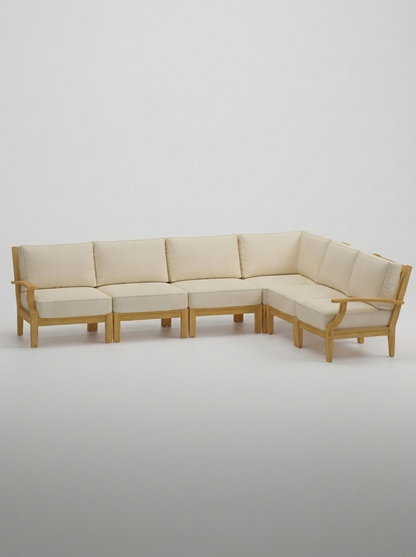 06A Mila 10x8 Sectional - Canvas Canvas - Jrs Patio San Diego