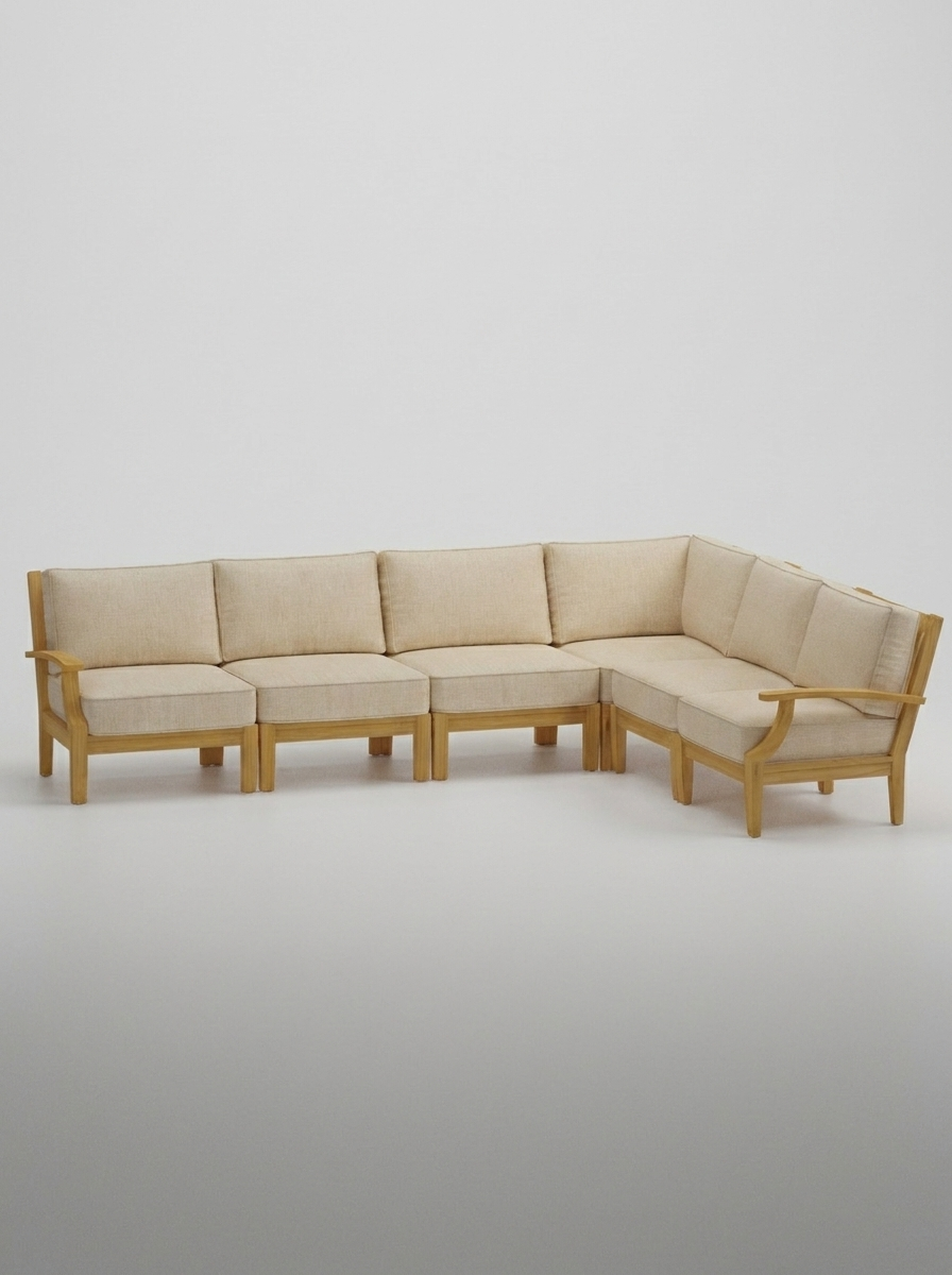 06A Mila 10x8 Sectional - Canvas Flax - Jrs Patio San Diego