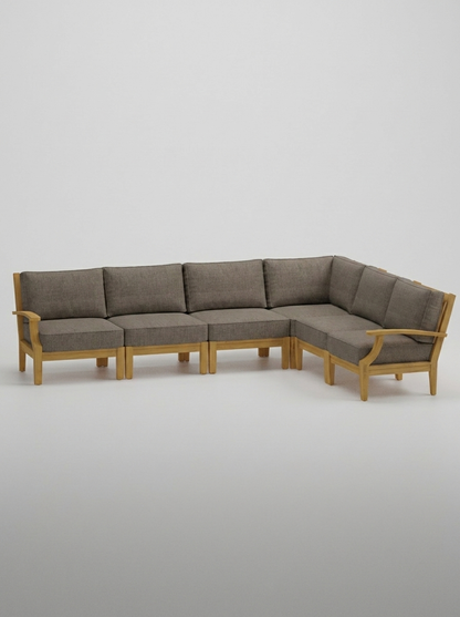 06A Mila 10x8 Sectional - Cast Shale - Jrs Patio San Diego