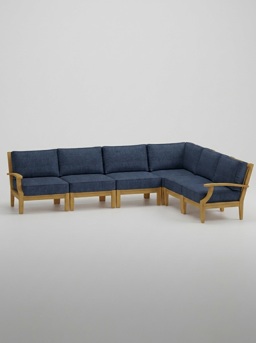 06A Mila 10x8 Sectional - Spectrum Indigo - Jrs Patio San Diego