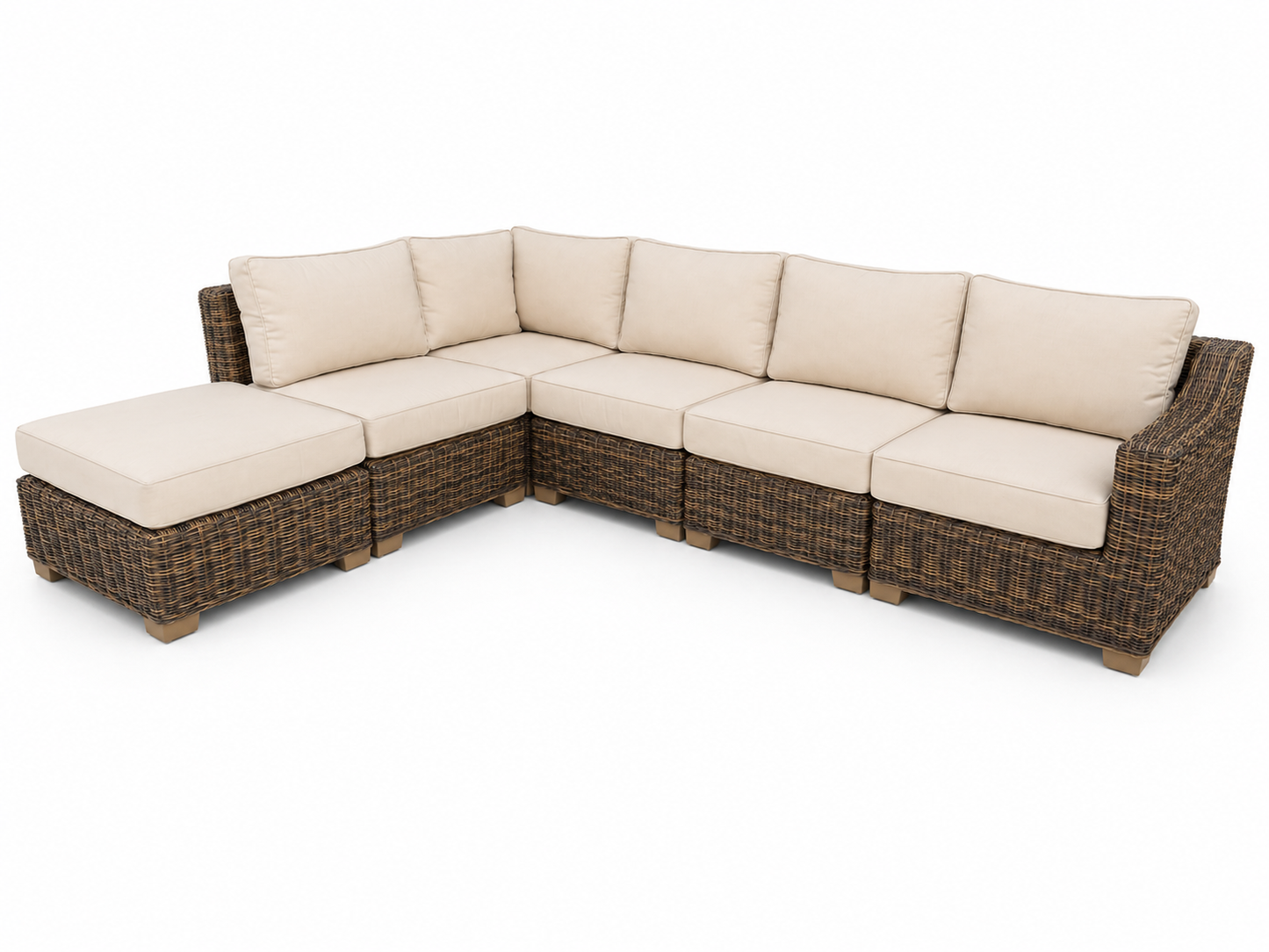 06B Seacoast – 6pc Sectional Set San Diego | Jr's Patio