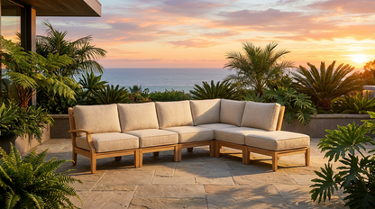 06B Mila Right-Arm Sectional Set - Lifestyle - Jrs Patio San Diego