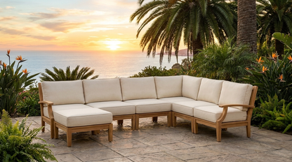 07A Mila U-Shape Sectional Set - Lifestyle - Jrs Patio San Diego