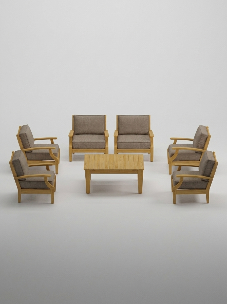 07B Mila Club Chair Set - Cast Shale - Jrs Patio San Diego