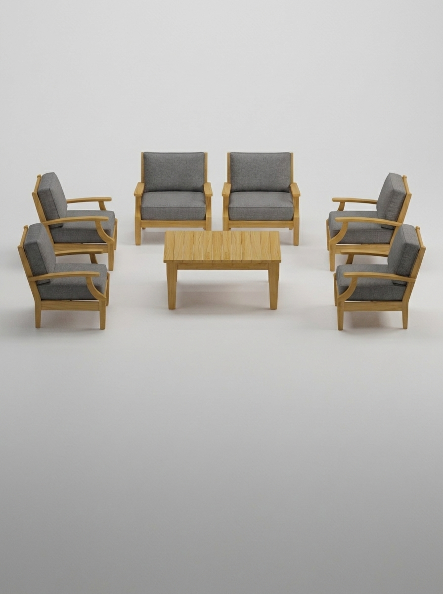 07B Mila Club Chair Set - Cast Slate - Jrs Patio San Diego