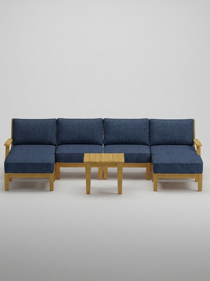 07C Mila U-Shape Sectional - Spectrum Indigo - Jrs Patio San Diego