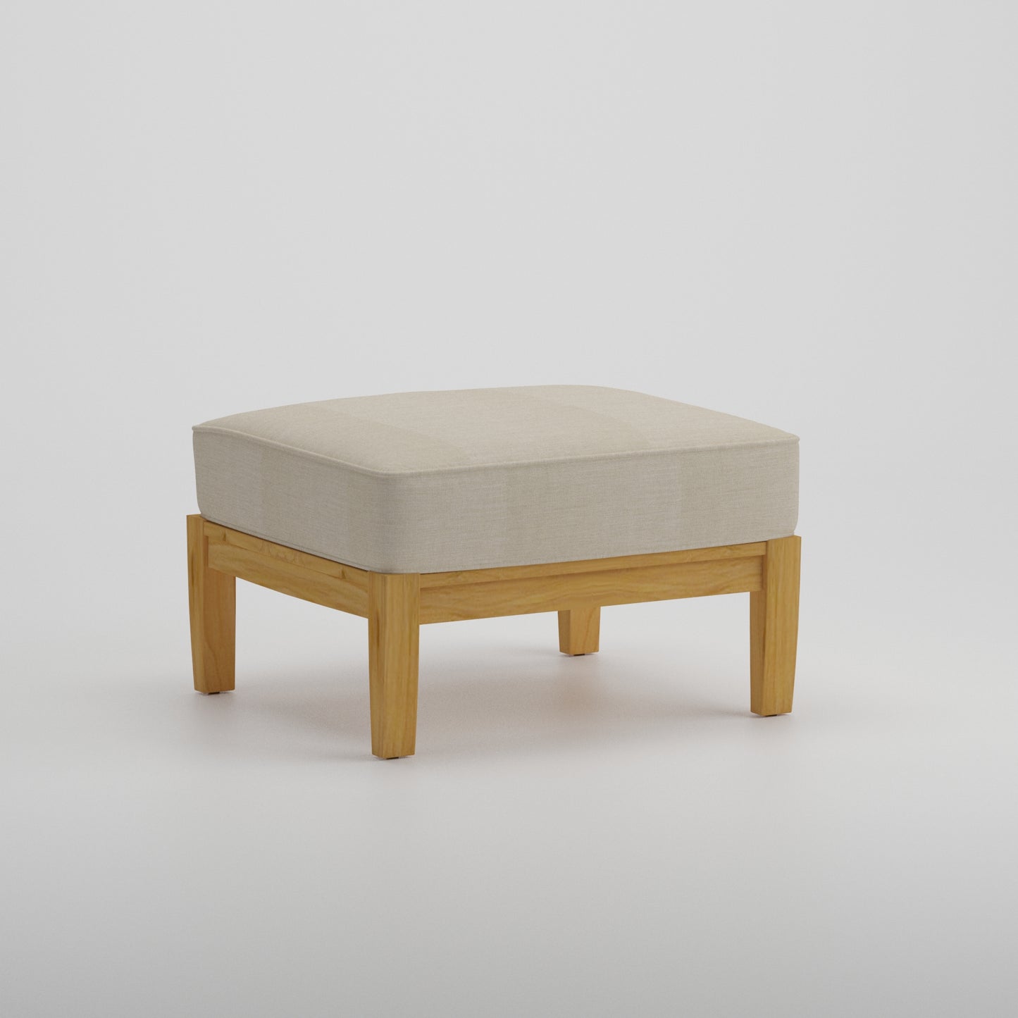 Mila Teak Ottoman San Diego | Jr's Patio