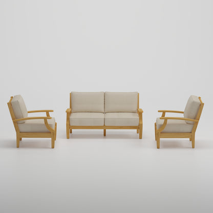 03A Mila – 3-Piece Lounge Set San Diego | Jr's Patio