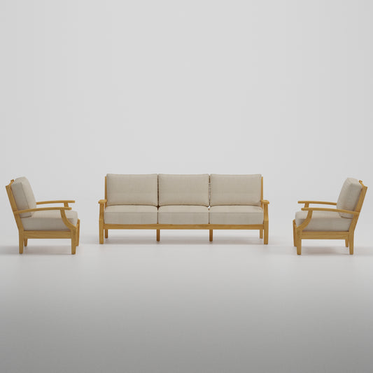 03B Mila – Sofa Chat Set San Diego | Jr's Patio
