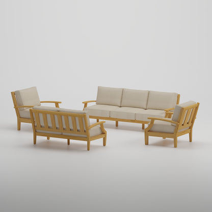 04C Mila – Sofa / Loveseat Conversation Set San Diego | Jr's Patio