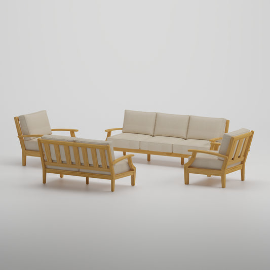 04C Mila – Sofa / Loveseat Conversation Set San Diego | Jr's Patio